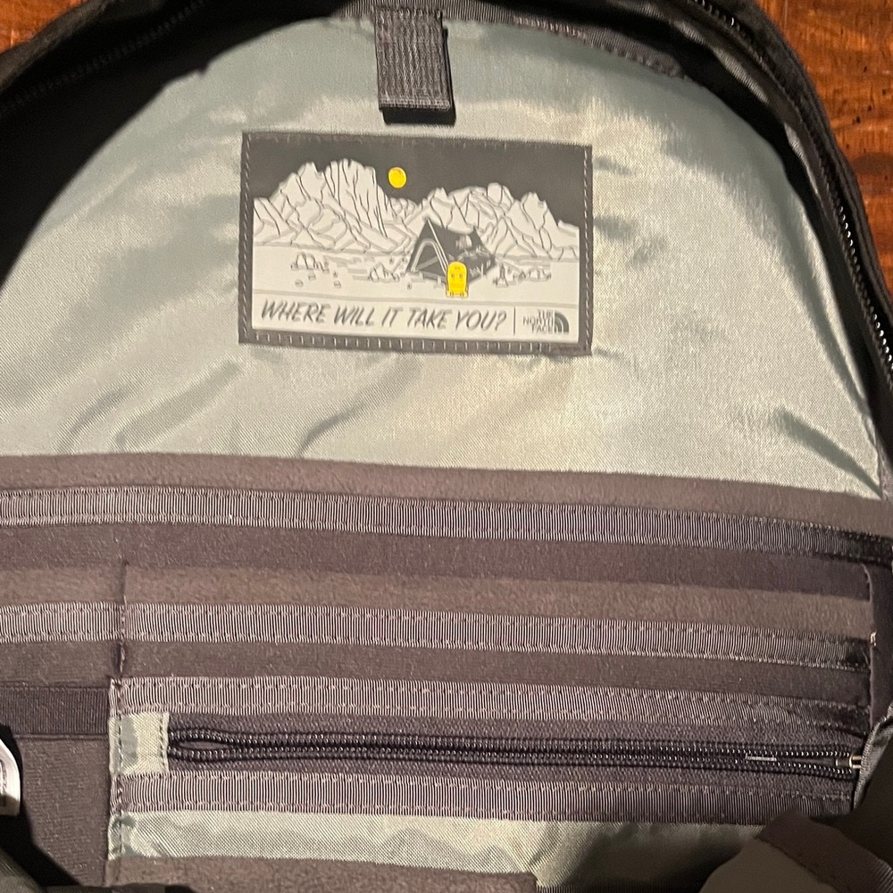 The North Face Black Backpack With WWE Embroidered Logo Brand New - Picture 9 of 9